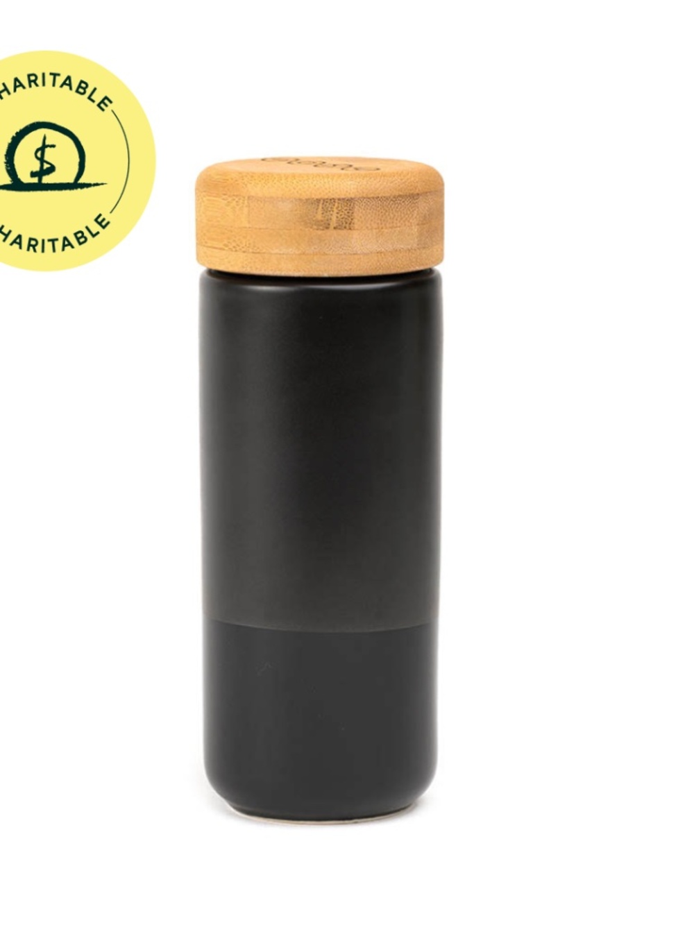 NEW Soma Black Ceramic 12oz Mug